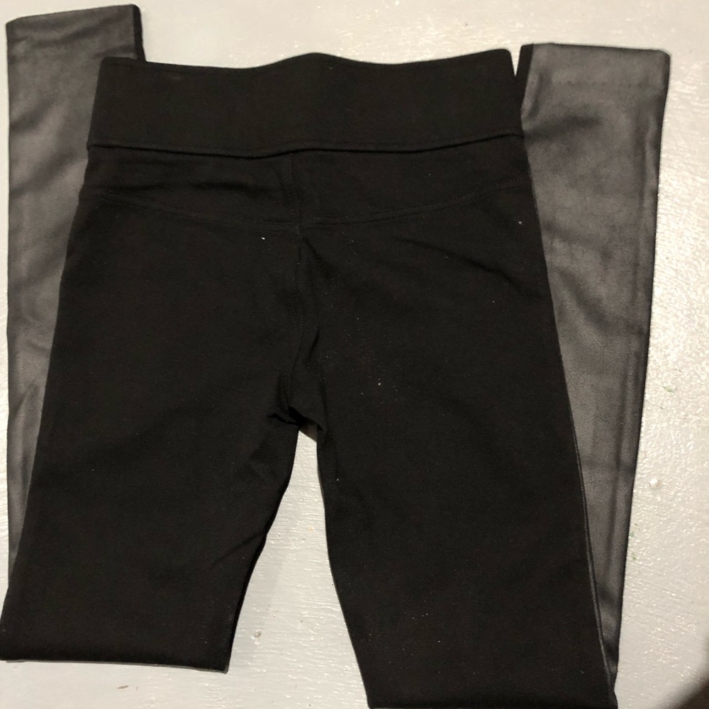 Club Monaco vegan leather and fabric NWOT